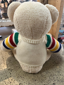 Vintage HBC Teddy Bear with Signature Sweater