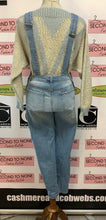 Load image into Gallery viewer, Ci Sono Lightwash Overalls (Size S)
