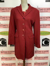 Load image into Gallery viewer, Vintage Braemar Red Wool Blazer (Size 12)
