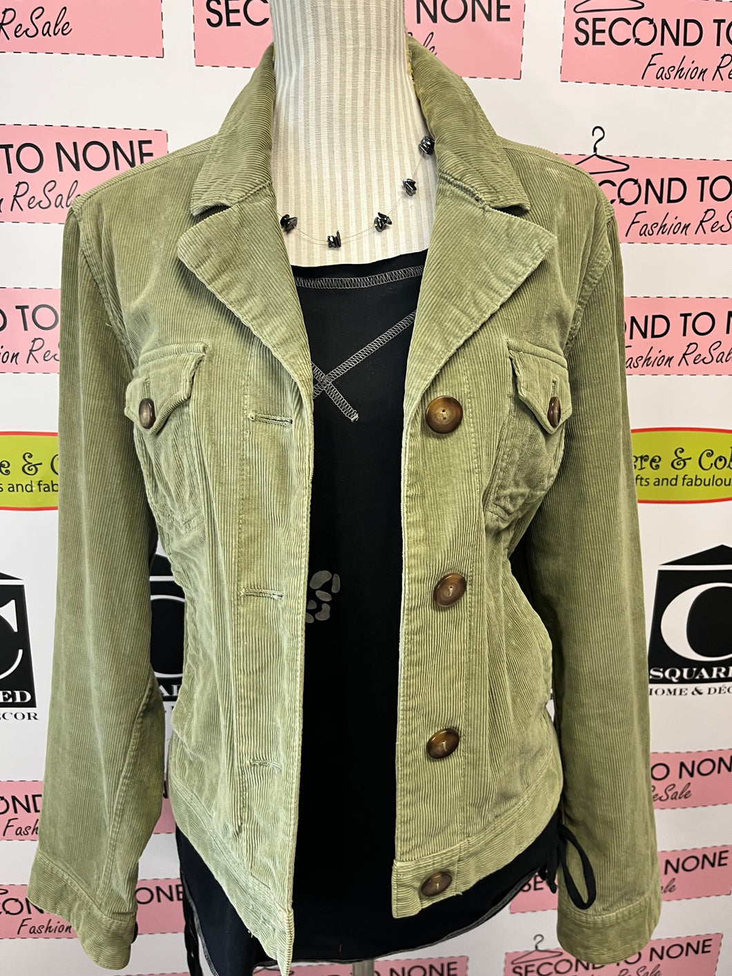 Eddie Bauer Corduroy Jacket (Size L)