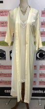 Load image into Gallery viewer, Vintage 2 PC Slip Dress With Robe (Size 36 Tall)
