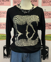 Load image into Gallery viewer, Zebra Reflection Sweater (Size L)
