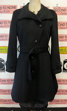 Cargar imagen en el visor de la galería, Cole Haan Belted Wool Pea Coat (Size 8)
