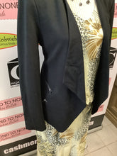 Load image into Gallery viewer, Double Zip Pocket Open Blazer (Size 15)
