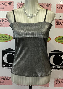 Metallic Tube Tank Top (Size M)