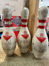 Load image into Gallery viewer, Vintage Bowling Pins (Set of 3)
