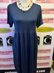 Stretch Jersey Dress With Pockets (3 Colors)