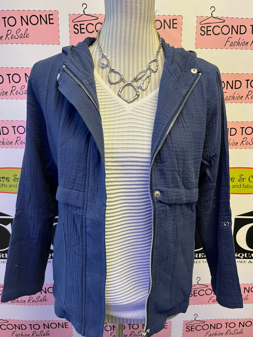 100% Cotton Hooded Jacket (2 Colors)