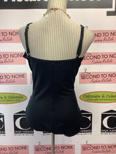Load image into Gallery viewer, Black One Piece Swimsuit (Size 14DD)
