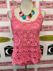 Charlie Paige 2-Piece Lace Top (Size L)