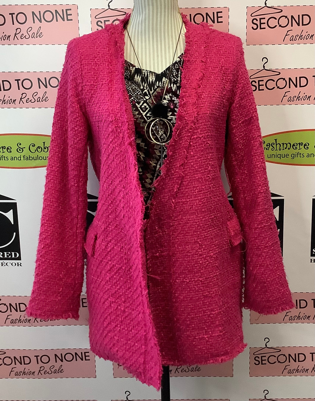 Rachel Zoe Pink Muppet Blazer (Size M)