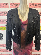 Load image into Gallery viewer, Vintage Beaded Bolero Sweater (Size M)
