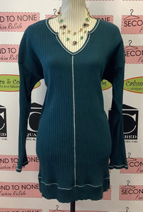 Teal Tunic Top (Size L/XL)