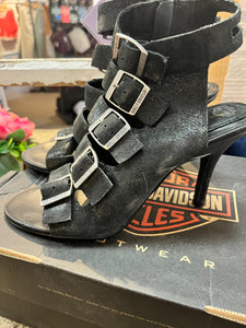 Harley Davidson Gladiator Heels With Box (Size 9)