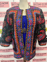 Charger l&#39;image dans la galerie, Joseph Ribkoff Royal Blue Short Sleeve Top (Size 14)
