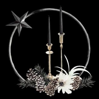 Assorted 20 Pack of Holiday Napkins (3 Styles)