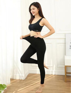 Full Length Stretchy Cotton Leggings (One Size) (Only 1 Left!)