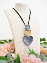 Charger l&#39;image dans la galerie, Mixed-Metal Heart Rope Necklace (2 Colours)
