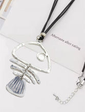 Load image into Gallery viewer, Dangling Fish Rope Necklace (Restocked!)
