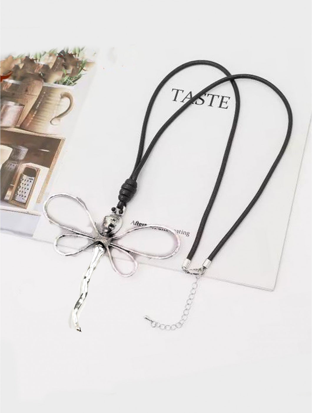 Dragonfly Rope Necklace