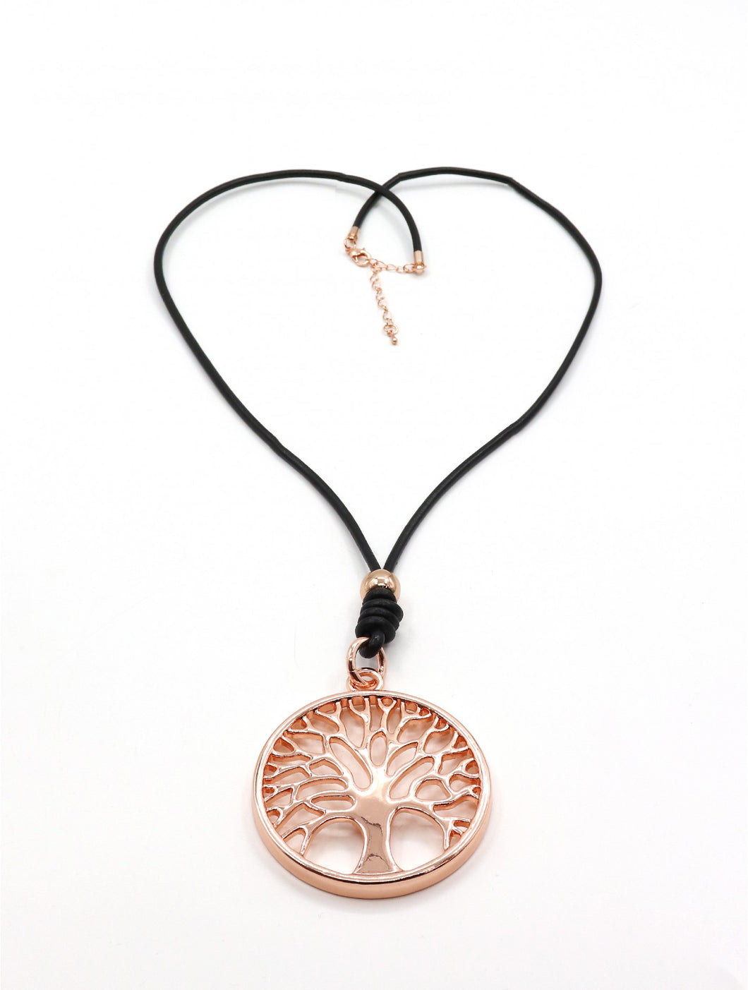 Rose Gold Tree of Life Necklace (Restocked!)