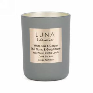 White Tea & Ginger Glass Candle