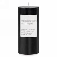 Load image into Gallery viewer, Ginger &amp; Bergamot Pillar Candles (2 Sizes)
