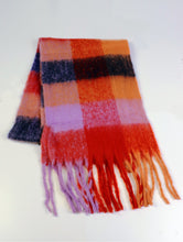 Load image into Gallery viewer, Colourful Plaid Blanket Scarf (Only 1 Left!)
