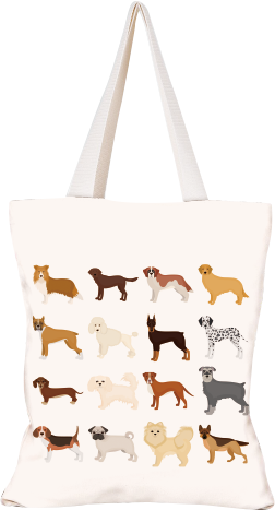 Dog Tote Bag