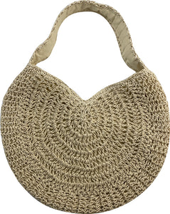 Crochet Round Tote Bag