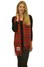 Load image into Gallery viewer, Official NHL-Licenced 100% Lambswool Tartan Scarf (29 Teams)(Pre-Orders Available)
