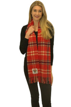 Load image into Gallery viewer, Official NHL-Licenced 100% Lambswool Tartan Scarf (29 Teams)(Pre-Orders Available)
