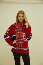Load image into Gallery viewer, Official NHL-Licenced 100% Lambswool Tartan Scarf (29 Teams)(Pre-Orders Available)

