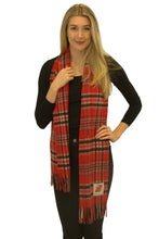 Load image into Gallery viewer, Official NHL-Licenced 100% Lambswool Tartan Scarf (29 Teams)(Pre-Orders Available)
