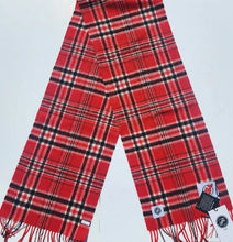 Load image into Gallery viewer, Official NHL-Licenced 100% Lambswool Tartan Scarf (29 Teams)(Pre-Orders Available)
