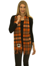 Load image into Gallery viewer, Official NHL-Licenced 100% Lambswool Tartan Scarf (29 Teams)(Pre-Orders Available)
