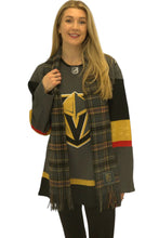 Load image into Gallery viewer, Official NHL-Licenced 100% Lambswool Tartan Scarf (29 Teams)(Pre-Orders Available)
