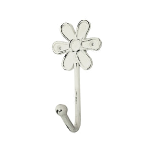 Cast Iron Flower Hooks (5 Colours)