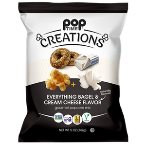 Everything Bagel & Cream Cheese Popcorn