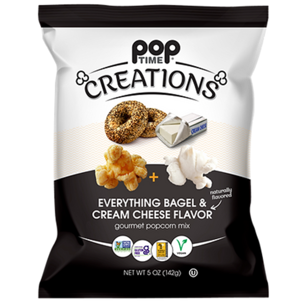 Everything Bagel & Cream Cheese Popcorn