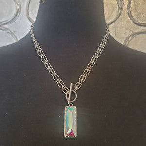 Iridescent Chain Necklace (Only 1 Gold Left!)