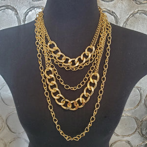 Layered Chains Necklace (2 Colours)