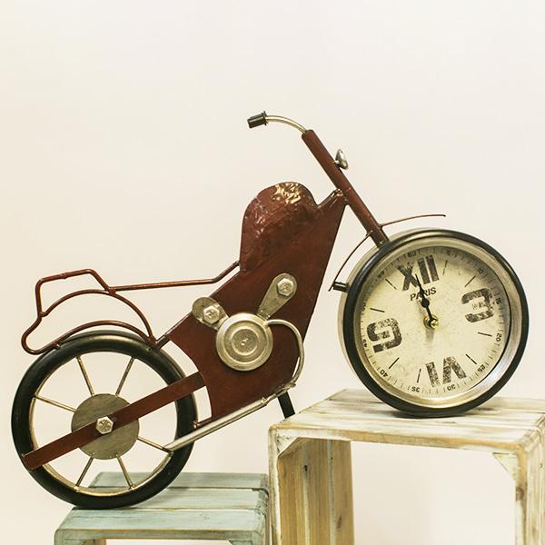 Motorcycle Table Clock