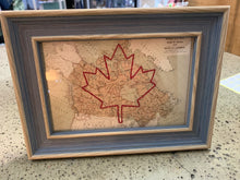 Load image into Gallery viewer, Norfolk Collection- Framed Canada Maple Leaf Map (3 Styles)
