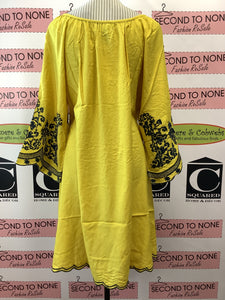Cotton-Blend Embroidered Tunic/Dress (Only 2 Colours Left!)
