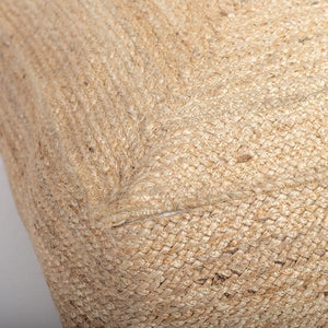 Square Jute Pouf