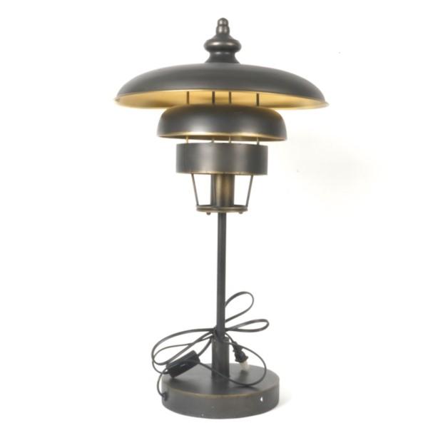 Metal Industrial-Style Lamp