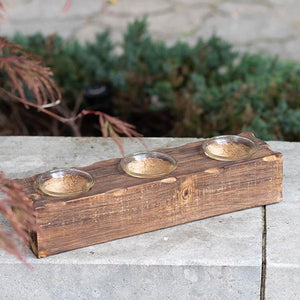 Wooden Tealight Holder