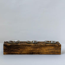 Cargar imagen en el visor de la galería, Wooden Tealight Holder
