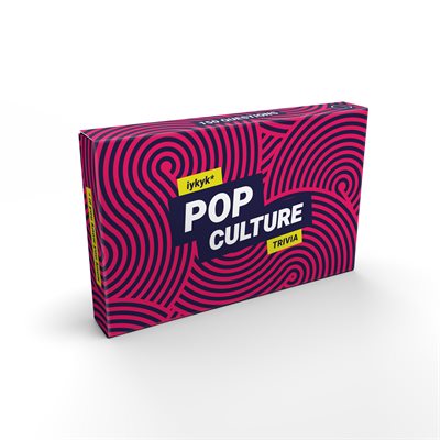 Pop Culture Trivia Card Game